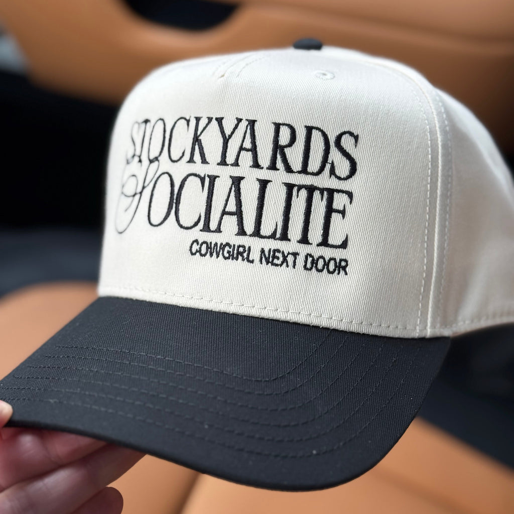 STOCKYARDS SOCIALITE Snapback - Black