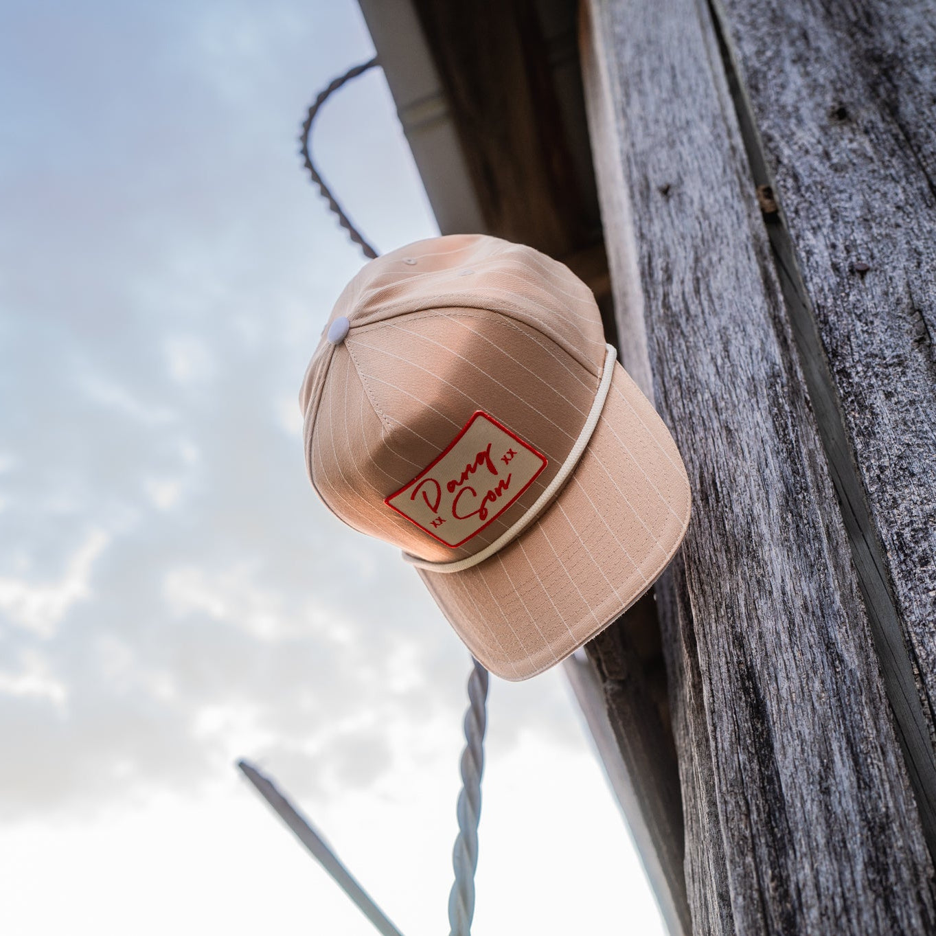 DANG SON Pinstripe Snapback