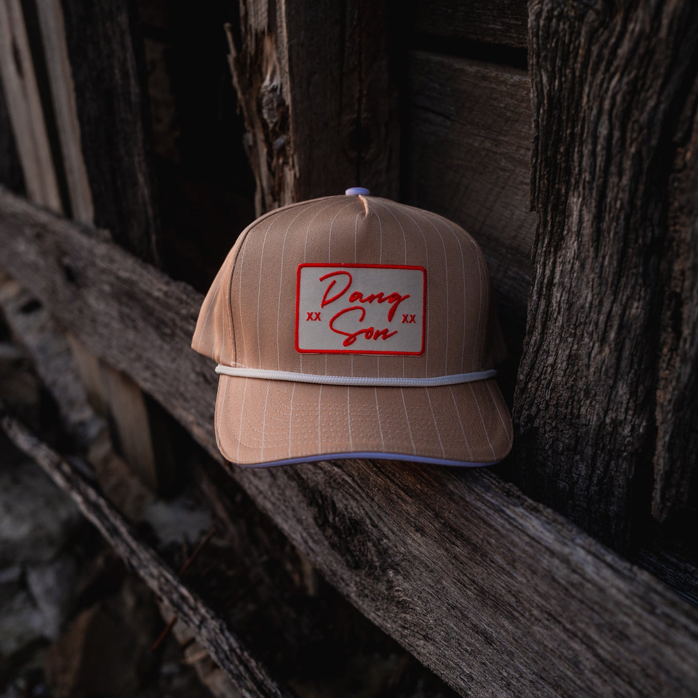 DANG SON Pinstripe Snapback