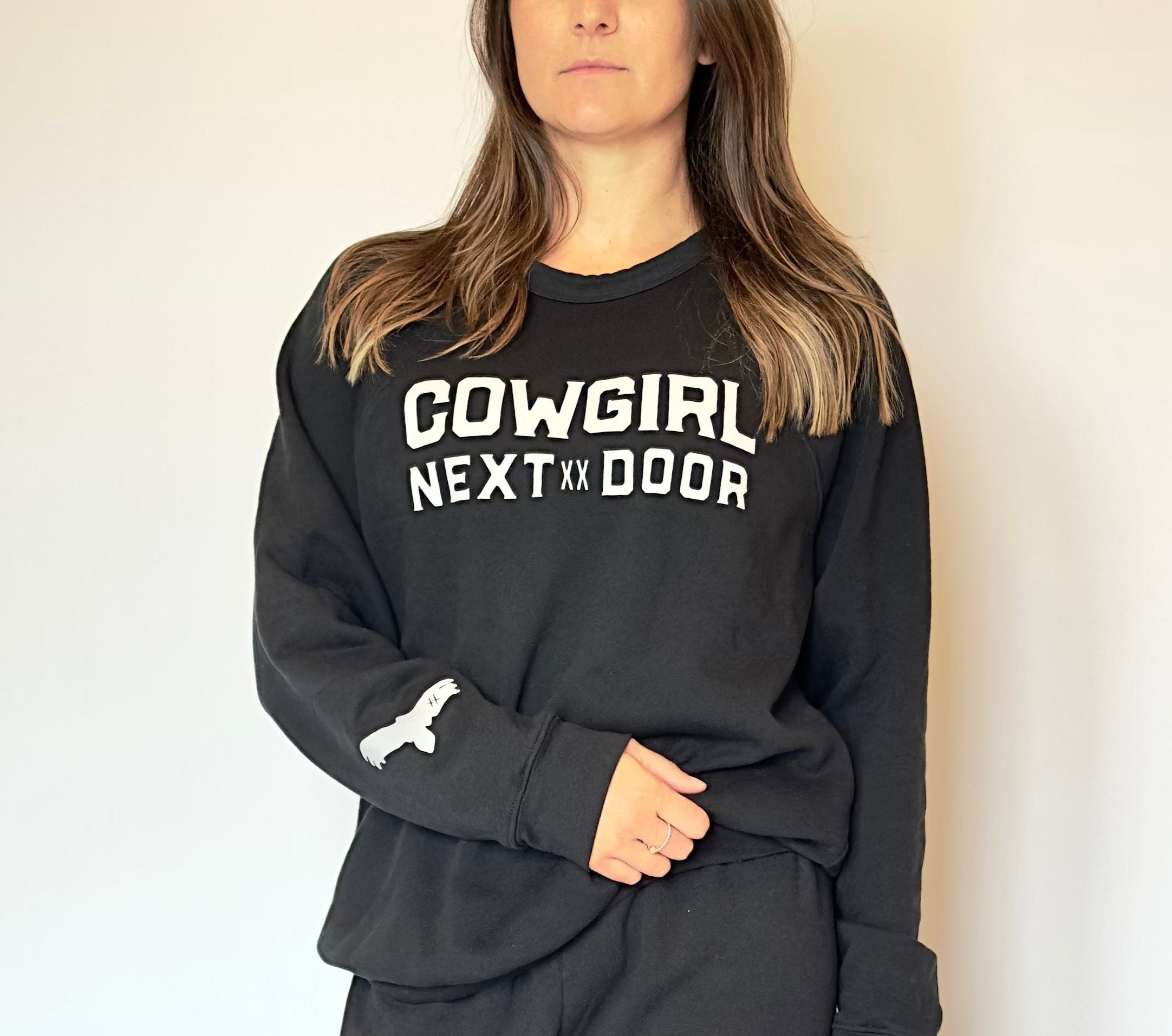 BLACKBIRD Crewneck – Cowgirl Next Door