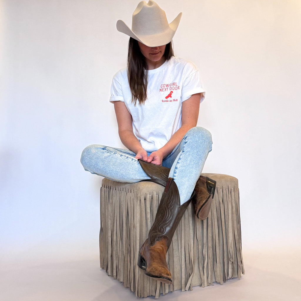 DIRT ROADS + COWBOYS Tee